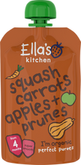butternut squash gulerod æble + sveske
